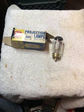 Ge Dah23-ge456 New Projection Lamps Dah 120v/500w Tested