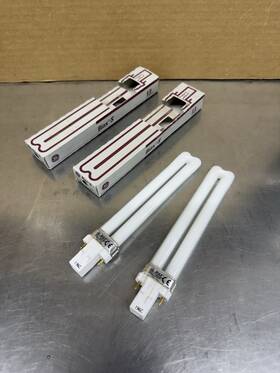 Ge F13bx/827 Lot Of 2 General Electric Biax S Lamp 13 Watt New Old Stock