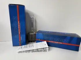 Hpl575-c Ge Lot Of 2 Quartzline Halogen Lamp Stage/studio 115v 575w