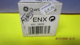 K171 Ge Projector Lamp Quartzine Enx 82v 360w New Old Stock