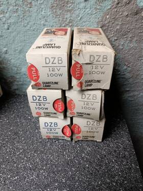 Ge Or Sylvania 37186 Lot Of 6 Dzb Photo Projection Light Bulbs Studio Lamp Projector New