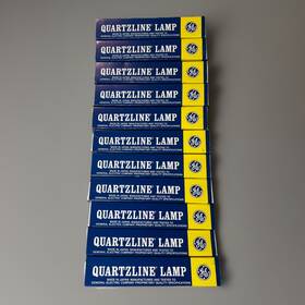 Ge Q100cl/dc Made In Japan Nos Lighting Q100cl Dc Quartzine Lamp / Light Bulb 100w