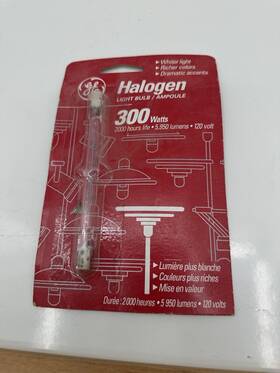 General Electric 300w120v G.e. Halogen Light Bulb 300w 120 Volt 5950 Lumens New