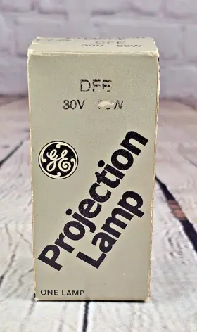 Ge-36122 General Electric Ge Dfe 30v 80w Projection Lamp Projector Bulb New Old Stock Nos 36122