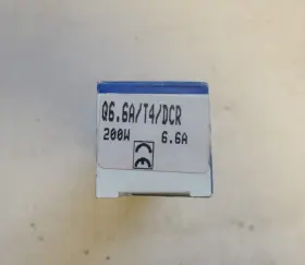 Q6.6a General Electric Q6.6a/t4/dcr P/n Quartzline Lamp 200w 6.6a