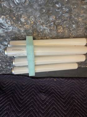 Graphiclite F14t12/gl50 100 14w Lite Bulb D5000 Color Viewing Lamp Lot Of 6