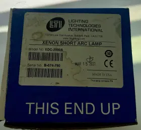 Xdc-2000s Lighting Technologies International Xenon Short Arc Lamp 2000w 25v For Sony