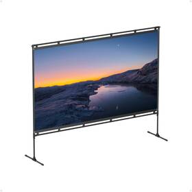 Nebula D2010 100-inch Outdoor Projector Screen With Stand Portable Carry Bag 16 9 Movie