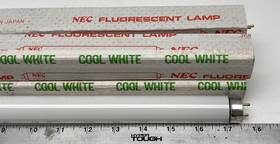 Nec Fl15d Lot Of 5 Fl150d Light Lamp Tube 15w T8 Fluorescent . Cool White