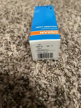 1000w Osram 008321225702 54570 Fel 12v 120v Brand New Free Shipping