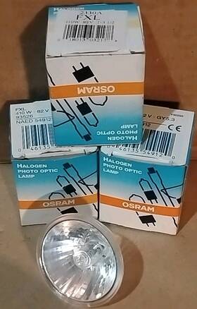 Osram 018013032178 3 Fxl 410w 82v Gy5.3 Halogen Display/optic Projector Lamp Usa Made