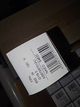 Osram 046135545740 Halogen Lamp Frk 650 W 120 V A68708701ac Bulb Entertainment