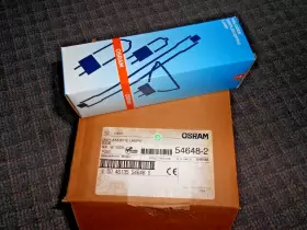 500w Osram 046135546488 Ege Naed 54648 Photo Optic Lamp Bulb-lot Of 9