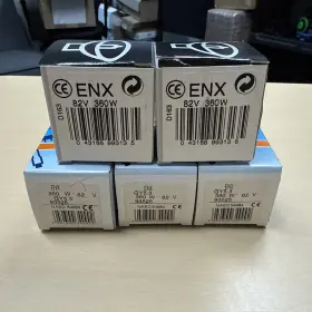 Gy5.3 Osram 046135549847 Lot Of 5 Ge/osram Enx 360w 82v Halogen Photo Optic Lamp Projector Bulb New