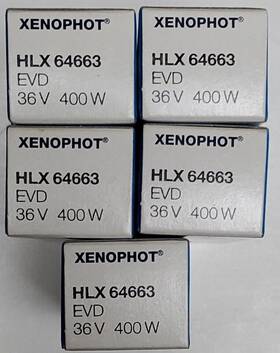 Osram 050300006741 Lot Of 5 New Genuine Xenophot Hlx 64663 36v 400w Lamps
