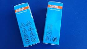 Osram 062172147422 2 Ftk 500w 120v Lamps / Bulbs Gy 9.5