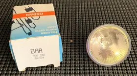Gx5.3 Osram 097741003575 Baa 75w 28v Photo Optic Lamp New In Box