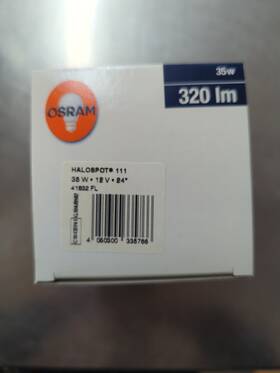 Osram 41832ssp Halospot 41832fl 12v35w 24 Lamp