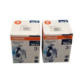 Osram 41840-fl Two Holospot 111 75 W 12v 41840 Fl Halogen Alu 850 Lm 80 Kw/1000h