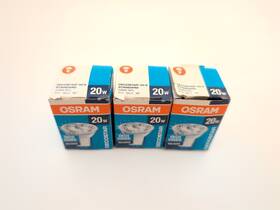 Osram 44890wfl Lot Of 3 20w 36 Bulb Decostar 35 S 44890 Wfl Gu4 Mr11 Halogen