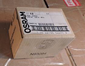 Osram 54471-6 Lot 12 400w 120v Fda Photo Optic R7s Halogen Incandescent Lamp Bulb New