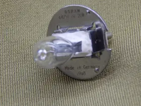 64251-6v20w Osram 64251 Hlx 6v20w Pg22 Halogen Lamp Zeiss Slit Nikon Microscope