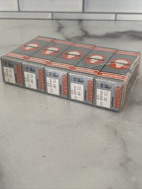 Osram 64450 Holgen 66450ax 75w 12v Bulb Lot Of 5