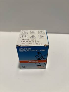 Osram 64627 Xenophot Optic Light Lamps For Microscope Hlx Efp 12v 100w Gz6.35