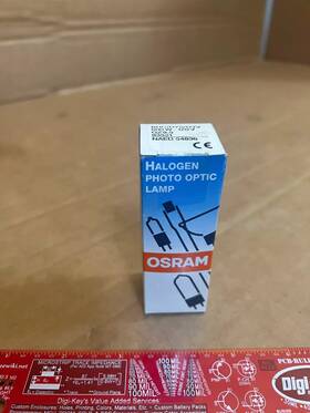 Osram 93531 Lot Of 5 New Bhc/dys/dyv 600w 120v Halogen Photo Optic Bulb Gz9.5