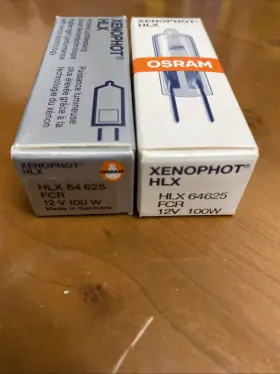 Hlx-64625 Osram Medical Bulb Halogen Lamp 12v 100w Gy6.35 Hlx 64625 Fcr Optic Light German