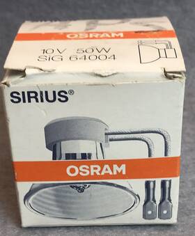 Osram Sig-64004 Sirius 10v 50w Sig 64004 Lamp Reflector Traffic Made In Germany