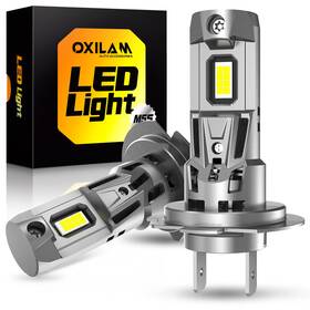 Oxilam B0c4f9kn41 M5s H7 Led Bulb 40000lm 900 Brightness 6500k Cool White Light 11 Size No