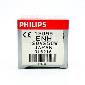 Philips 316216 1 Pc 13095 Enh 120v250w Halogen Lamp Bulb Light Projector Open Face Mr16