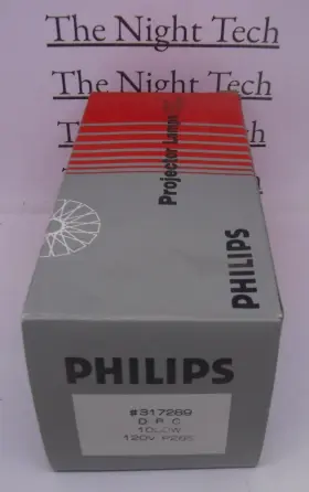 317289 Philips Drc 1000w 120v P28s Projector Lamp Bulb Nos
