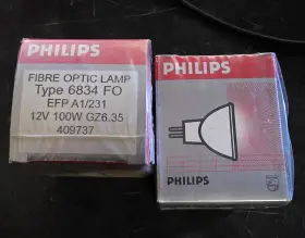 12v100w Philips 6834fo Efp Gz6.35 Bulb - New Quantity Two