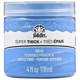 4oz-periwinkle Plaid Craft 5a002xbz-1gy9w Folkart Super Thick Acrylic Paint -