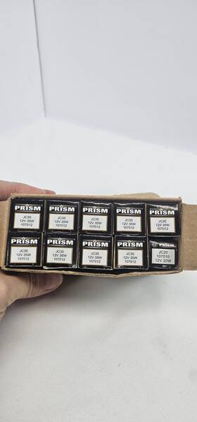 Prism 107002 9 Jc35 12v 35w Halogen Bulb Lot And 1 Jc20 20w Bi Pin Lamp Replacement