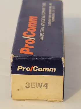 35w4 Pro/comm Industrial Grade Electron Tube New Old Stock Nos