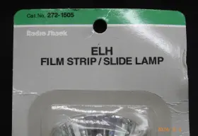 272-1505 Radio Shack Elh Film Strip Slide Lamp Bulb Cat. No. 2-pin 3350k