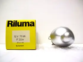 P35s Riluma Authentic And Rare 12v 75w Projector Projection Lamp Bulb