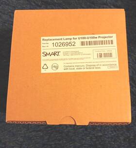 Smart 1026952 New U100-u100w Replacement Lamp For Projector