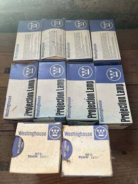 Sylvania 29548 Lot 10 Westinghouse Dln Projector Bulb -750w - 120v