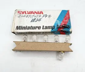 Ne51h Sylvania 32429 Ne51h/b2a Miniature Lamp Lot Of 6 Bulbs New