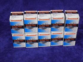 Sylvania 35mr11/t/sp10/c Lot Of 10 New Tru-aim Titan Halogen Bulb Mr11 12v 35w