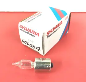 Ba15s Sylvania 55058 25-pk Erp 25v 25w T3.25 Clear Projection Light Bulb Lamp New
