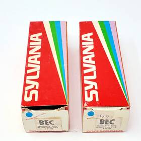 Sylvania 71100 Bec 120v 150w Projector Lamp Projection Light Bulb Lot Of 2 Nos Read