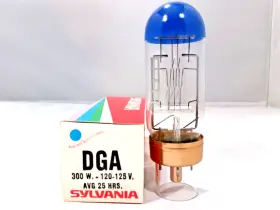 73390 Sylvania Dga 300w 120v Photo Projection Bulb Studio Lamp Projector New Syl