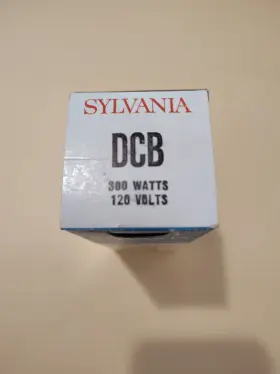 73492 Sylvania Dcb 120v 300w Photo Projection Light Bulb / Lamp Projector