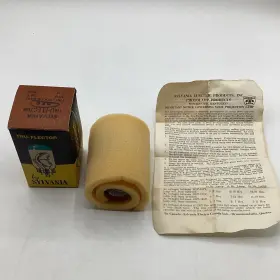 115-120v Sylvania Dfc-150w Nos Vintage 8mm Tru-flector Projector Bulb And Manual Dfc150w
