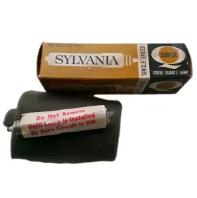 Cl-120 Sylvania Q/cl-120 Vintage Fal Iodine Quartz Projector Projection Lamp Bulb 420w 120v Nos